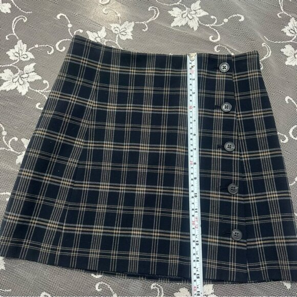 Aritzia Sunday Best Yuri Plaid Mini SkirtSz - Picture 6 of 8